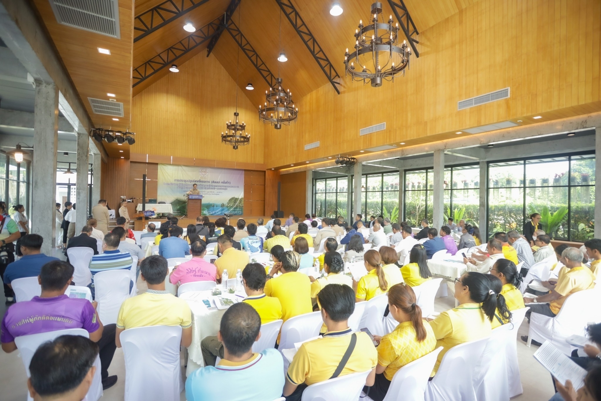 บรรยากาศ การประชุมปฐมนิเทศโครงการ (สัมมนา ครั้งที่ 1)